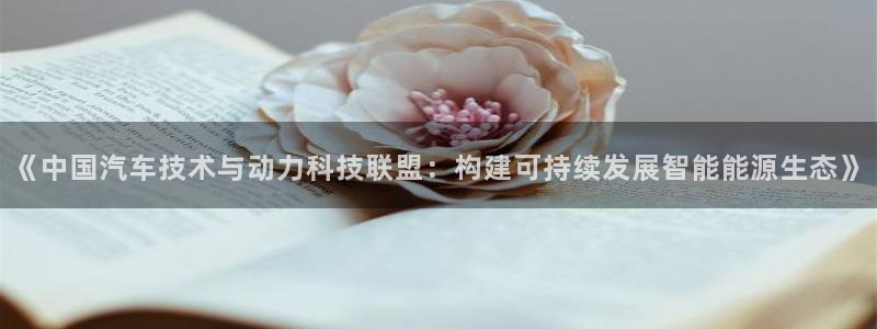 优发国际平台app下载：《中国汽车技术与动力科技联盟：构建可持续发展智能能源生态》