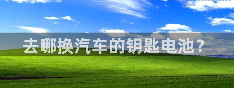 优发游戏官网：去哪换汽车的钥匙电池？
