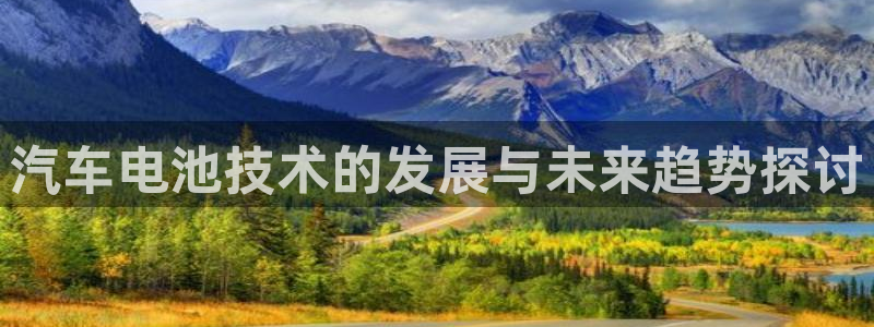优发国际登录l8：汽车电池技术的发展与未来趋势探讨